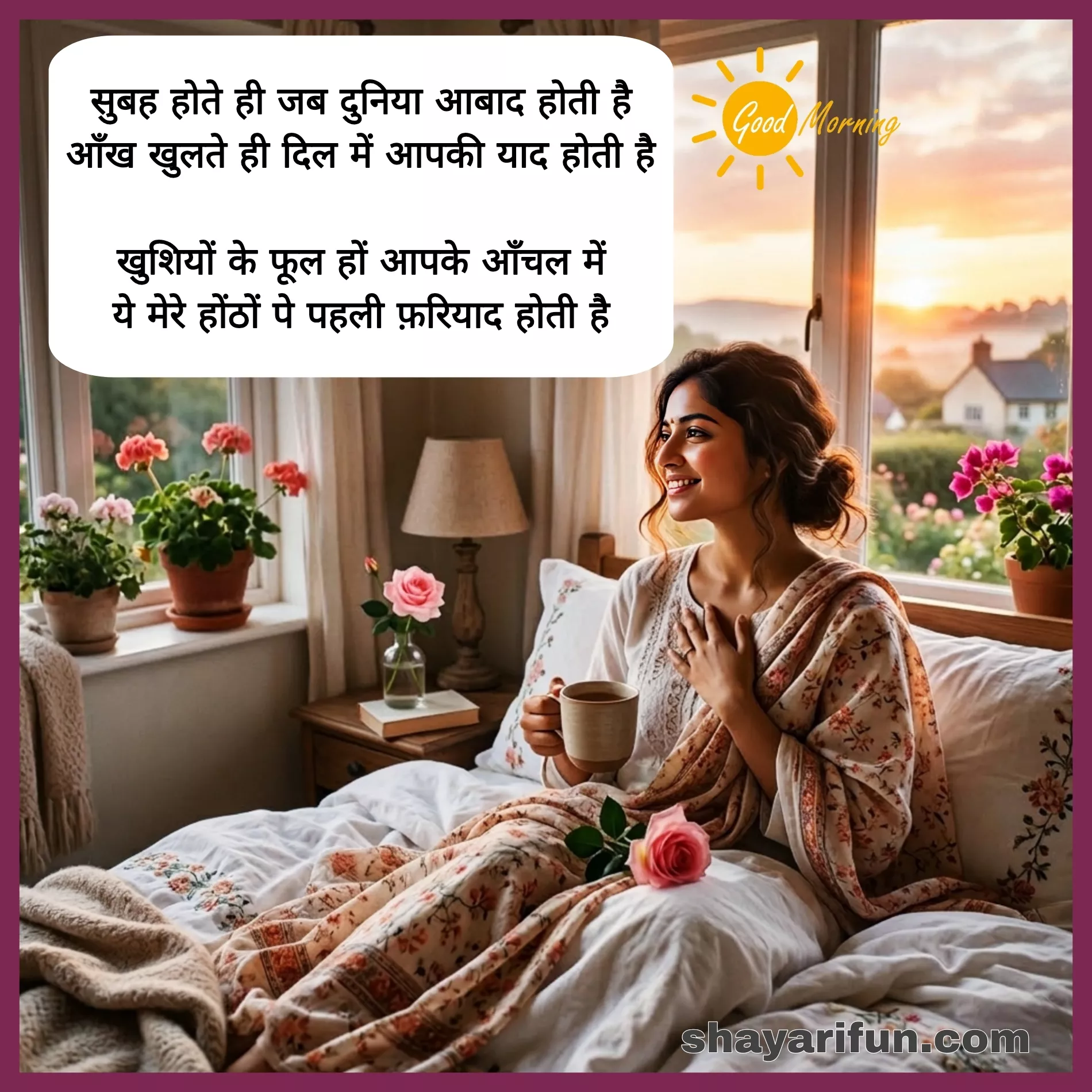 subh parbhat shayari images